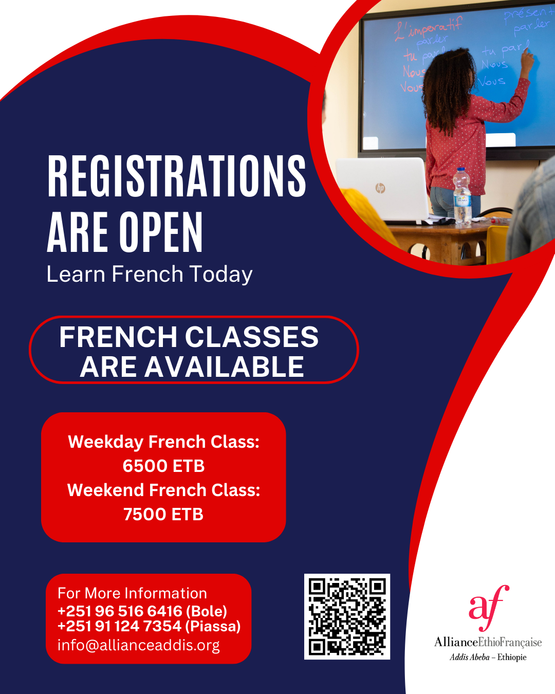 French class available