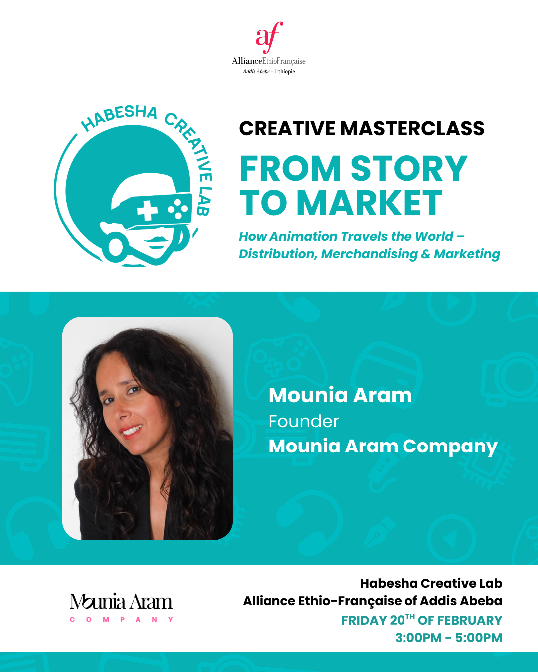 Creative Masterclass- Mounia