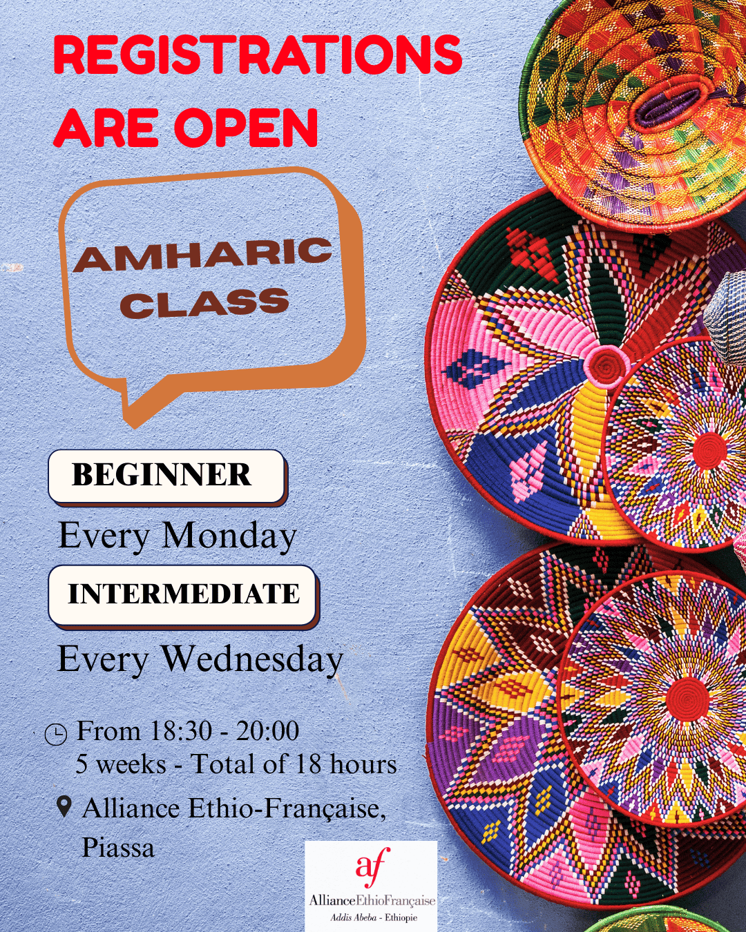 Amharic classes 