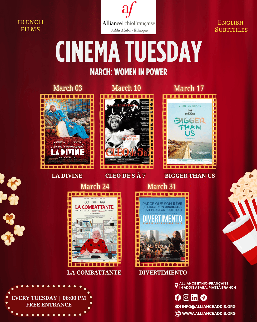 Cinema Tuesday- March