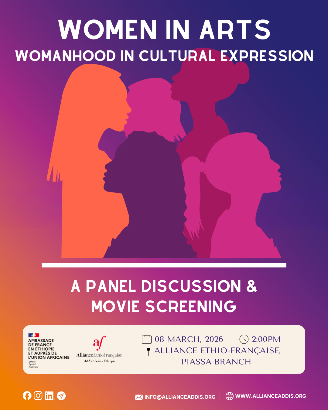 Women in arts- Womanhood in cultural expression