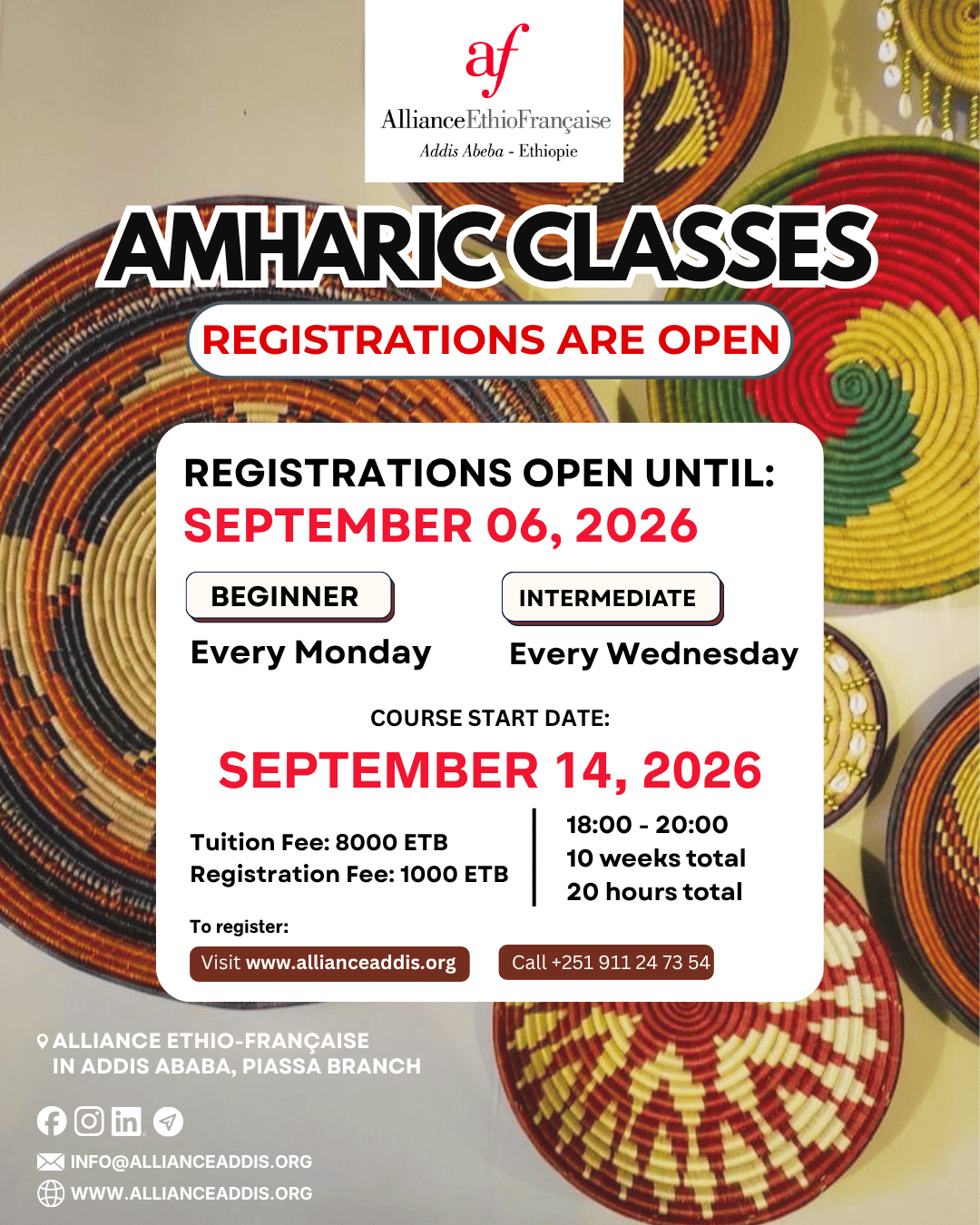 Amharic french class